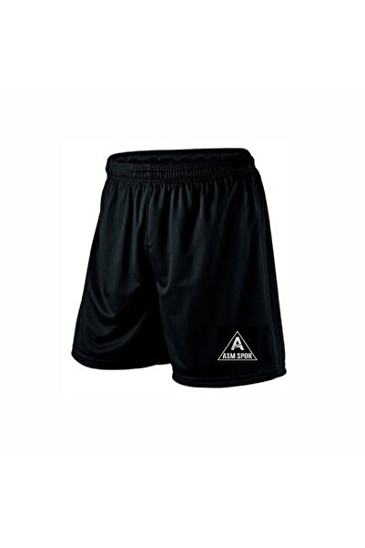ASM SPOR FUTBOL ŞORTU SİYAH