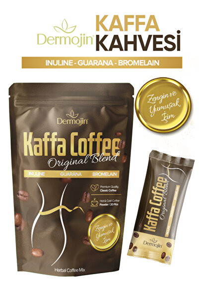 Dermojin Kaffa Kahvesi ( Inulın , Bromelaın ,guarana )