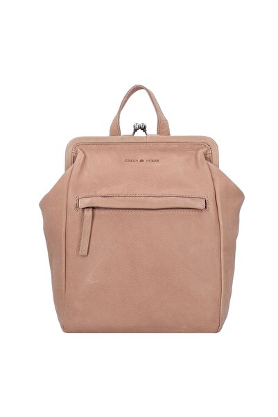 Greenburry Vintage štýlový City Sırt Çantası Leder 27 cm
