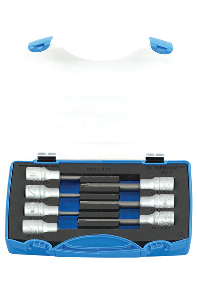 Unior Σετ κλειδιών καρυδάκια με προφίλ TX 1/2'' σε πλαστικό κουτί