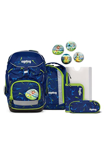 Ergobag Pack Schulranzen-Set 6tlg. inkl. Klettie-Set