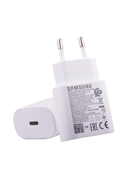 Samsung Galaxy Type-c Girişli Fast-hızlı Şarj Adaptörü 25w-25walt (BEYAZ)