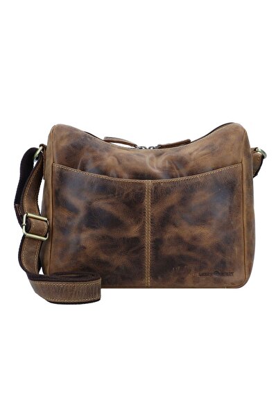 Greenburry Vintage Umhängetasche Leder 30 cm