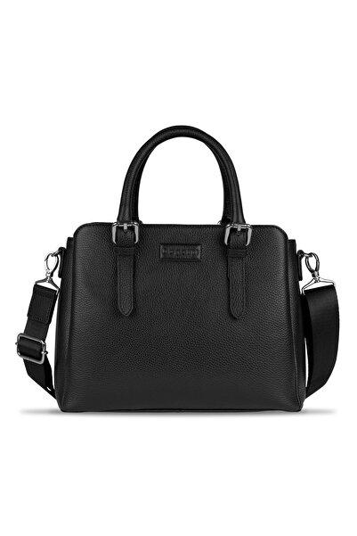 BUGATTI Elsa Handtasche Leder 30 cm