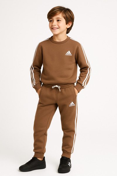 Uğur bebe Коричневий з молочним відтінком, товста нитка, теплий, преміальний ...