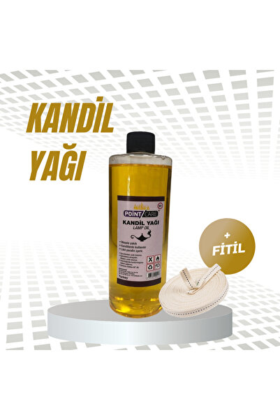AYMAGNET Point Care Sarı Kandil Yağı Kokusuz Dumansız Iç Mekan Gaz Lambası Ya...
