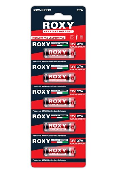 harry 5 Adet 27a 12v Spesifik Pil 27a-c5 27a 12 Volt Alkalin Kısa Ince Kalem ...