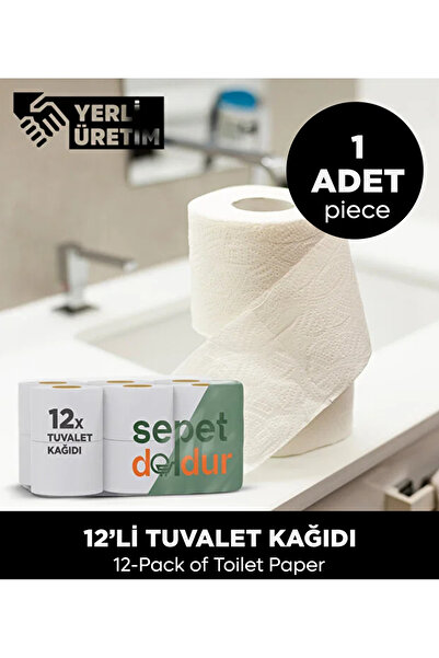 Sepet Doldur Tuvalet Kağıdı - 12 Adet