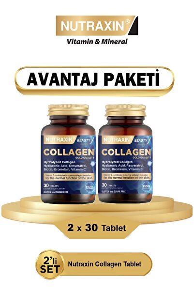 Nutraxin Hidrolize Kolajen 30 Tablet 2 Adet