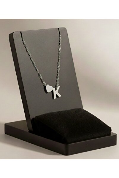 Meyra Accessories Silver Stainless Non-Tarnish Steel Necklace - Stylish Detai...