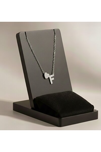 Meyra Accessories Silver Stainless Non-Tarnish Steel Necklace - Stylish Detai...