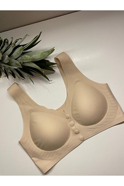 Kırmızı Basic Bra Without Underwire with a Feeling of Disappearance |   Very ...