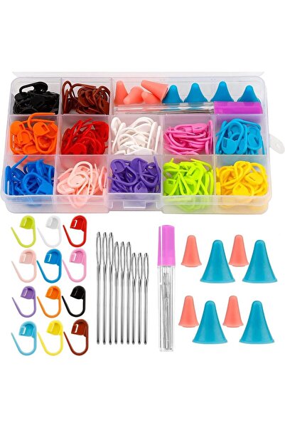 Choice مجموعة واحدة - علامات غرز بلاستيكية من إيمازي، ملحقات حياكة، مشابك حيا...