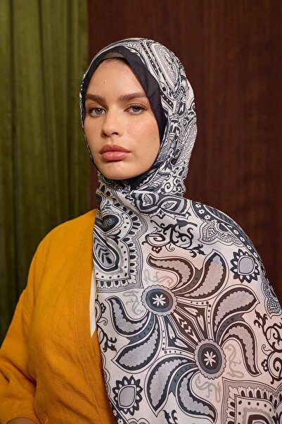 İpekhan Marrakech Koleksiyon Soft Şal Siyah Soft Pembe 3048-03