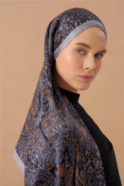 İpekhan Jardin Secret Collection șal indian din mătase voal 5011-07