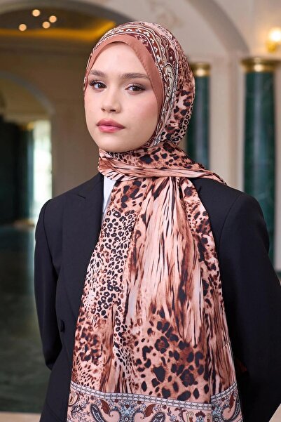 İpekhan Şal din voile cu model, mătase subţire Model Nr.: 9802-06