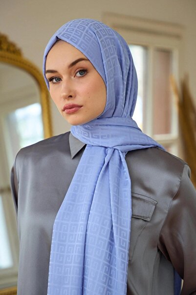 İpekhan Şal jacquard mătăsos Liliac Summer Sparkle Collection - 9016-22