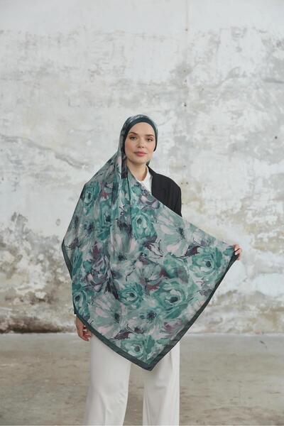 İpekhan Σάλι από μετάξι Ινδικό Βουάλ Jardin Secret Collection 5013-12