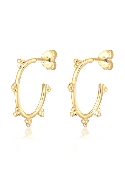 ELLI Ohrringe Frau Creolen Basic Geo 925 Sterlingsilber