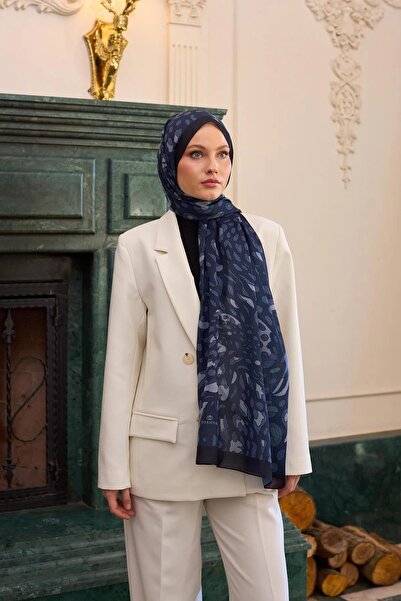 İpekhan İpekhan Soft Şal Lacivert 3050-11