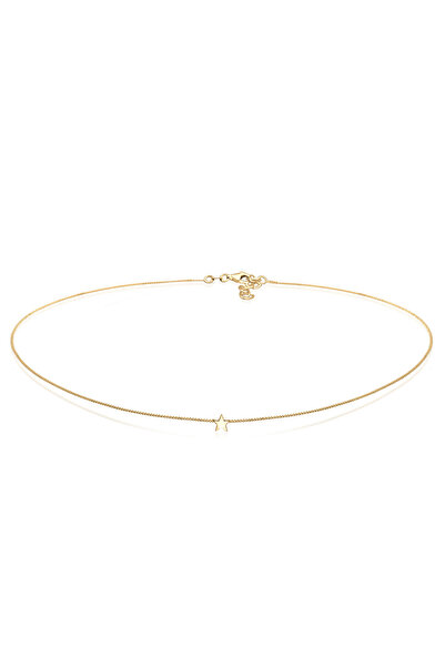 ELLI Dámsky náhrdelník Choker Basic Star Astro zo striebra 925