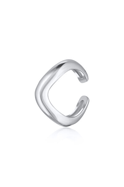 ELLI Ohrringe Damen Ohrklemme Wellen-Design aus 925er Sterlingsilber