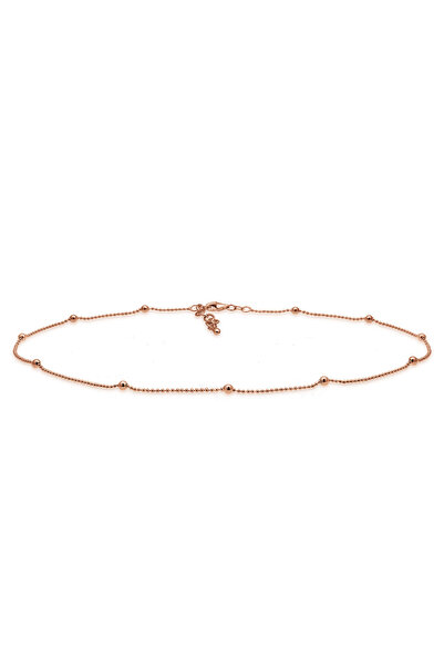 ELLI Halskette mit Kugeln, Damen-Choker aus 925er Sterlingsilber