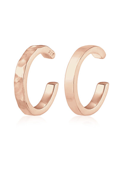 ELLI Ohrringe Damen Ohrklemme 2er-Set Look Minimal Basic Verstellbar aus 925e...