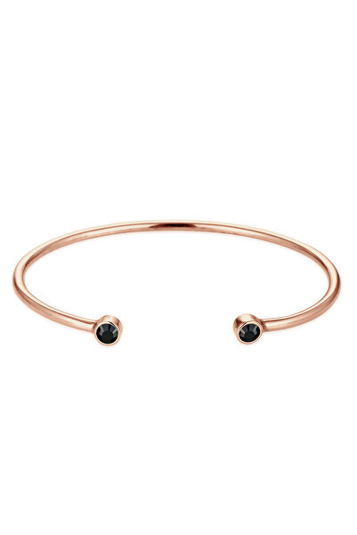 ELLI Armband Damenarmreif Geo Minimal mit Kristallen aus 925er Sterlingsilber