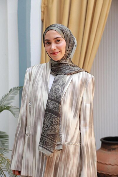 İpekhan Colecția de sărbători șal de mătase din voal indian 5010-01