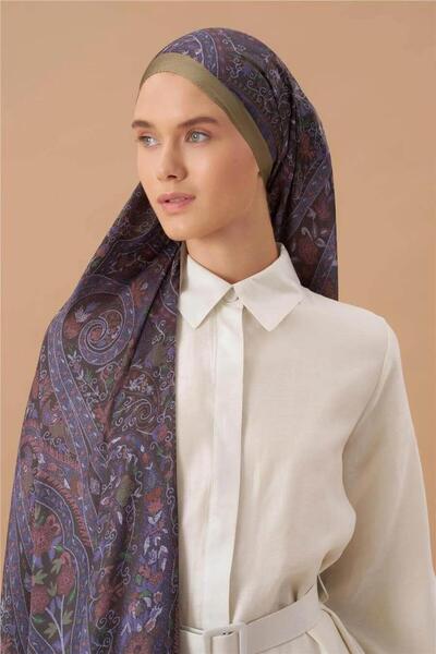 İpekhan Jardin Secret Collection șal din mătase indiană din voal 5011-16