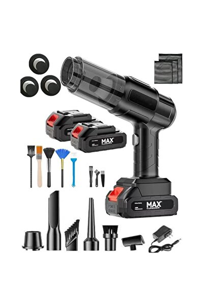 OEM Aspirator Auto 6 în 1 Fără Fir, 100W, cu Filtru HEPA, Funcții Aspirare, S...