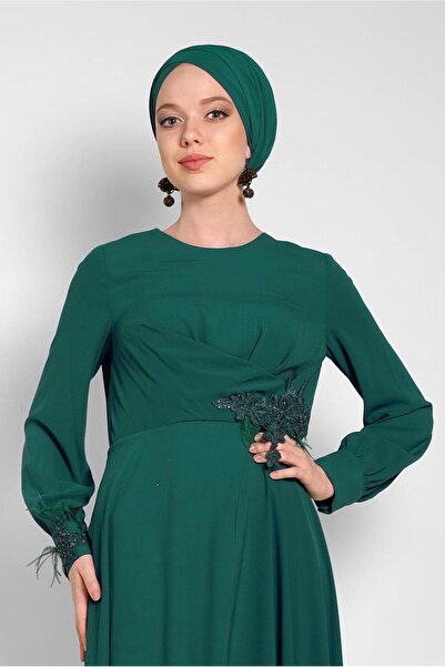 Alvina Güpür Detailed Dress 4433