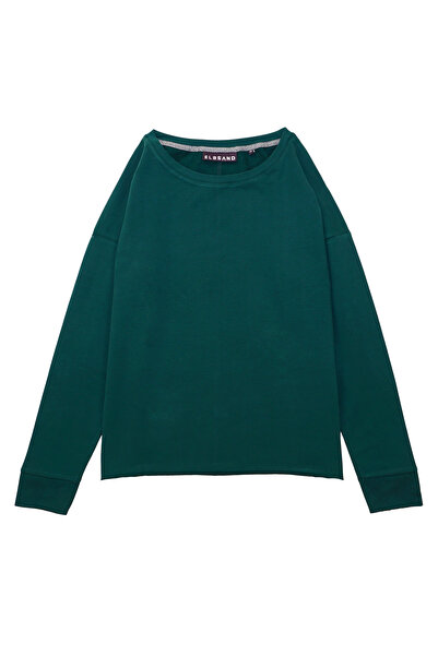 Elbsand Sweatshirt Riane Pullover mit vertikalem Backprint