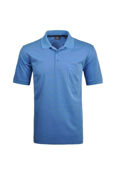 Ragman Poloshirt Kurzarmshirt mit Polokragen