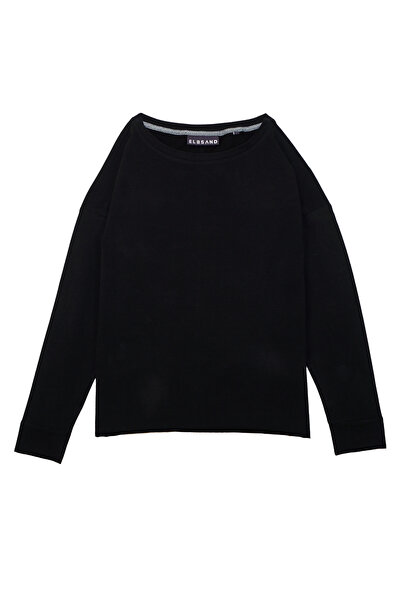Elbsand Sweatshirt Riane Pullover mit vertikalem Backprint