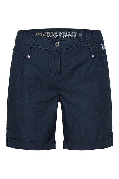 Soccx Şortlar Bermuda-Şortlar ve Turn-Up-Saum und seitliche Einschubtaschen mit Krempelsaum