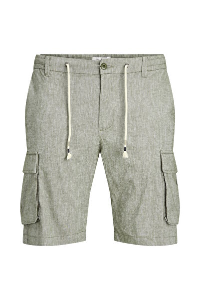 Jack & Jones Shorts Leinen Cargoshorts