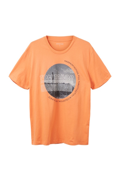 Tom Tailor Foto Baskılı T-Shirt Kurzarmshirt