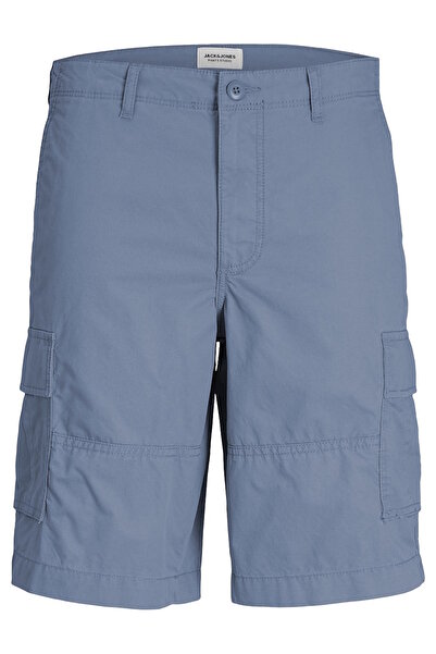 Jack & Jones Junior Blaue Shorts für Herren - Normale Taille, JPSTCOLE JJCAMPAIGN SHORTS JNR