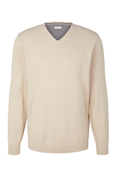 Tom Tailor Strickpullover Pullover V-Neck