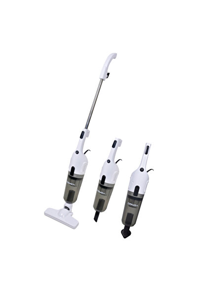 DOMEA مكنسة كهربائية، 600 واط، مكنسة عصوية 3 في 1، قوة شفط 16000 باسكال، فلتر...