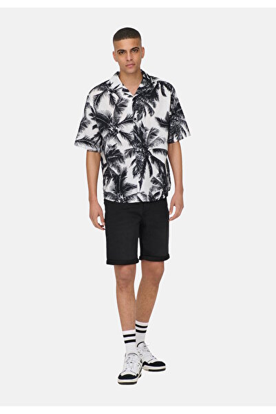 Only & Sons Jeans Shorts PLY REG BLK JOG SHT PK 8581 DNM kurze Jeanshose