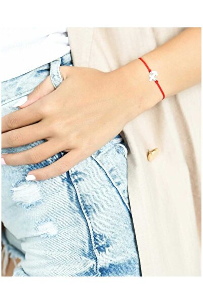 Dream Cut Collection Sagittarius Stainless Steel Bracelet - Red