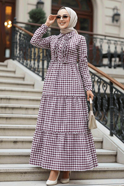 Neva Style Φόρεμα Μουρντζέτα Τεσετύρ 2702ΜΟ