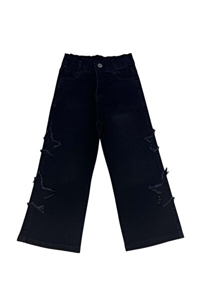 BAŞAK ÇOCUK GİYİM 441616 KIZ KOT PANTOLON 13/16 YAŞ - SİYAH - 13-14 YAŞ