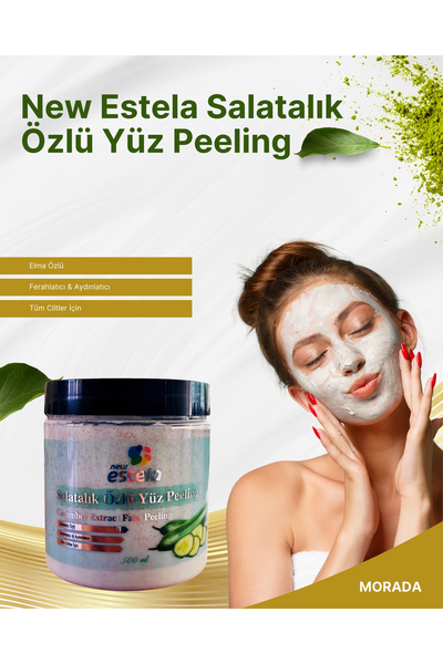 new estela SALATALIK ÖZLÜ YÜZ PEELİNG 500ML