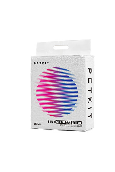 Petkit 5'i 1 Arada Aktif Karbonlu Karışık Kedi Kumu