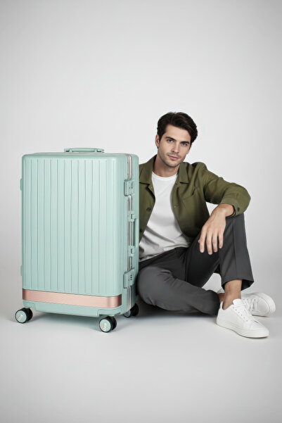 Zeplin Aura PC Policarbon Orta Boy Valiz Mavi