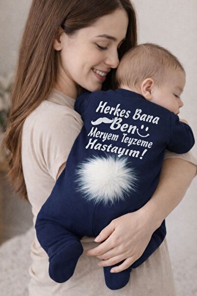 BY TUNA DESİGN Ilgaz Isimli Erkek Bebek Tulum, Isme Özel Hastane Çıkışı Teyzeye Özel Yazılı Bebek Hediyelik